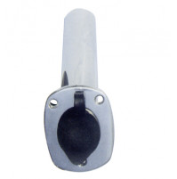 Flush mount rod holder with black cap - H7739 - XINAO